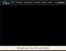 Tablet Screenshot of natalebuilders.com